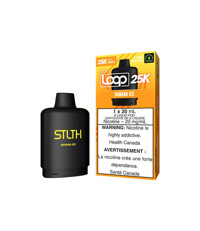 LOOP 2 25K - Banana Ice - 20 mg Disposable Vape Pod - ON