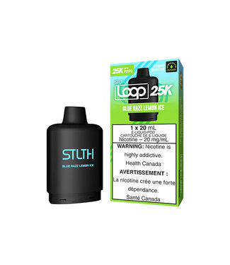 LOOP 2 25K Blue Razz Lemon Ice - 20 mg Disposable Vape Pod - ON