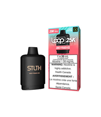 LOOP 2 25K Juicy Peach Ice - 20 mg Disposable Vape Pod - ON