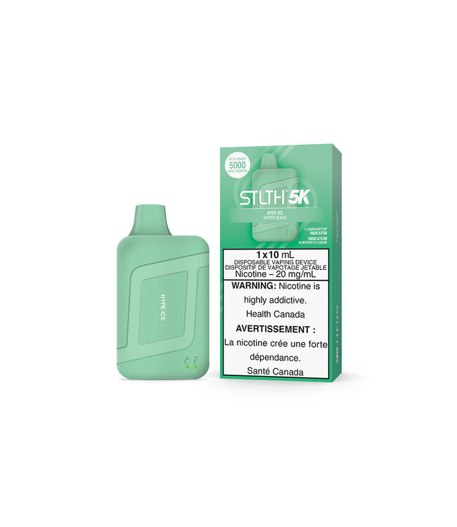 Hype Ice 20 mg Disposable Vape - STLTH BOX 5K - Ontario