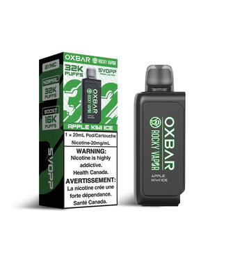 SVOPP ROCKY VAPOR Apple Kiwi Ice 20 mg - SVOPP ROCKY VAPOR 32K - Ontario
