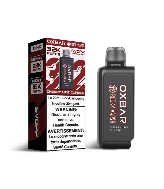 Cherry Lime Classic 20 mg - SVOPP ROCKY VAPOR 32K - Ontario