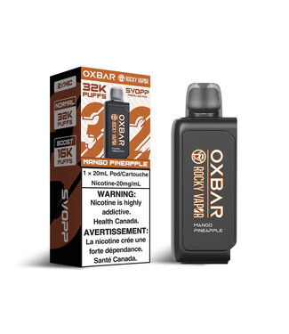 SVOPP ROCKY VAPOR Mango Pineapple 20 mg - SVOPP ROCKY VAPOR 32K - Ontario