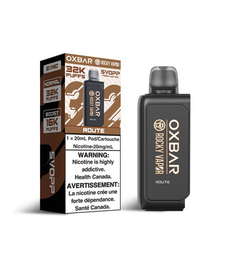 SVOPP ROCKY VAPOR Route 20 mg - SVOPP ROCKY VAPOR 32K - Ontario
