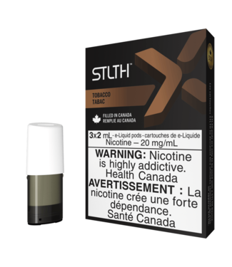 STLTH X STLTH X Pod Pack 6ml - 3pk - Tobacco 20 mg - ON