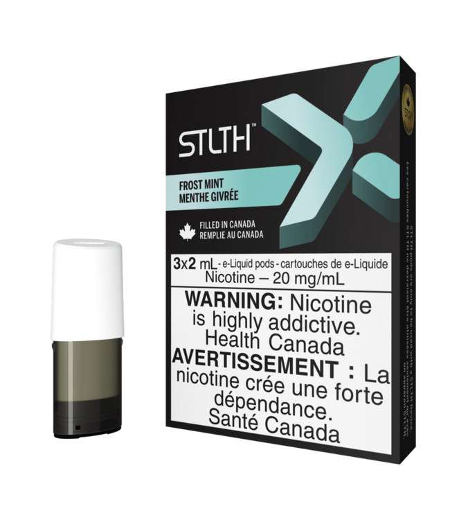 STLTH X Pod Pack 6ml - 3pk - Frost Mint 20 mg - ON
