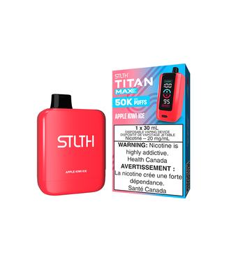 STLTH TITAN MAX STLTH TITAN MAX 50K - Apple Kiwi Ice 20 mg - ON