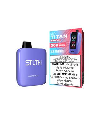 STLTH TITAN MAX STLTH TITAN MAX 50K - Blue Peach Ice 20 mg - ON