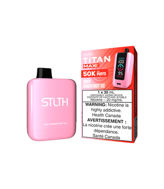 STLTH TITAN MAX STLTH TITAN MAX 50K - Juicy Grapefruit Ice 20 mg - ON