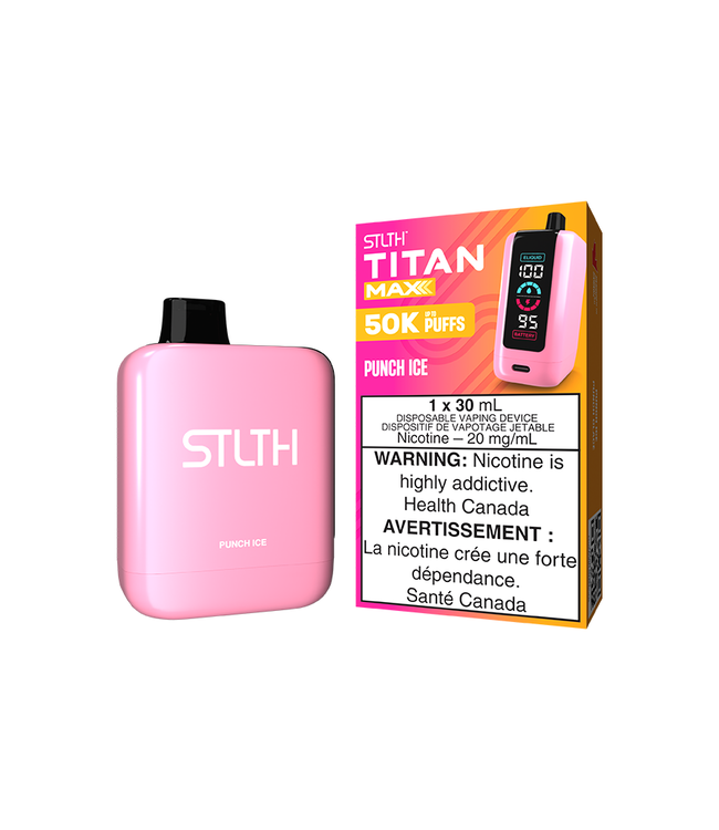 STLTH TITAN MAX 50K - Punch Ice 20 mg - ON