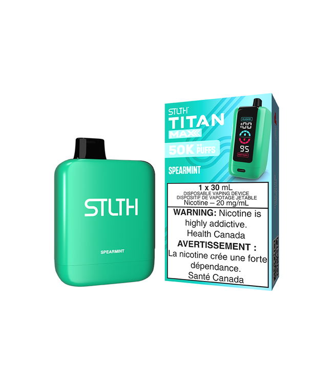 Copy of STLTH TITAN MAX 50K - Smooth Mint 20 mg - ON