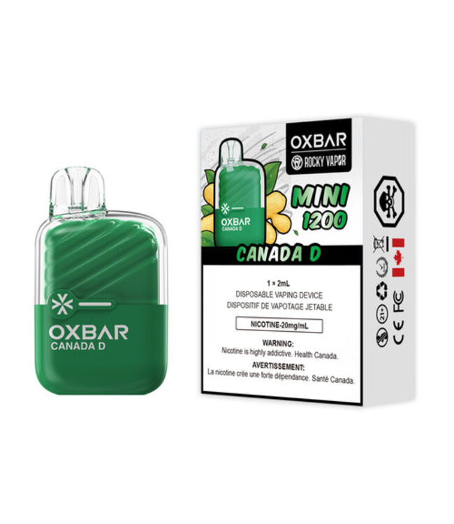 ROCKY VAPOR OXBAR MINI 1200 - Canada D 20 mg - ON