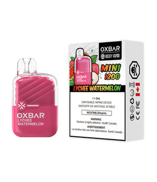 ROCKY VAPOR OXBAR MINI 1200 ROCKY VAPOR OXBAR MINI 1200 - Lychee Watermelon 20 mg - ON