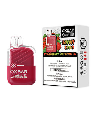 ROCKY VAPOR OXBAR MINI 1200 ROCKY VAPOR OXBAR MINI 1200 - Strawberry Watermelon 20 mg - ON