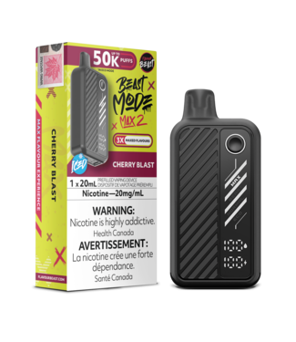 Flavour Beast Beast Mode Max 2 50K FLAVOUR BEAST BEAST MODE MAX 2 50K - Cherry Blast 20 mg - ON