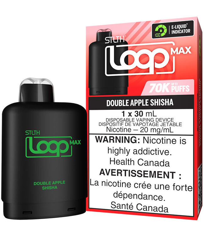 LOOP MAX 70K - Double Apple Shisha - 20 mg - ON
