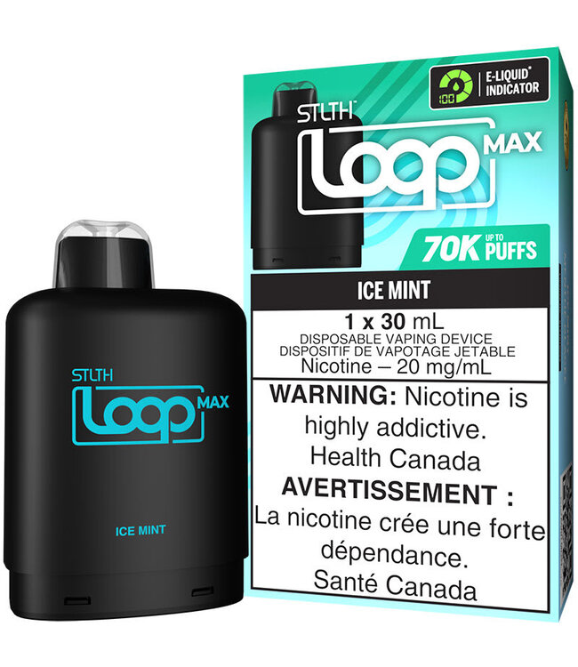 LOOP MAX 70K - Ice Mint - 20 mg Disposable Vape Pod - ON
