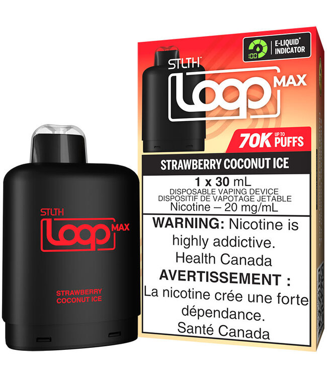LOOP MAX 70K - Strawberry Coconut Ice - 20 mg - ON