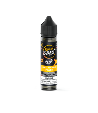 Flavour Beast Salt FLAVOUR BEAST SALT 60 mL - Mad Mango Peach - 20 mg - ON
