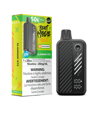 Flavour Beast Beast Mode Max 2 50K Slammin' STS 20 mg Disposable Vape - ON