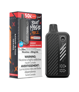 Flavour Beast Beast Mode Max 2 50K FLAVOUR BEAST BEAST MODE MAX 2 50K - Bangin' Blood Orange 20 mg - ON
