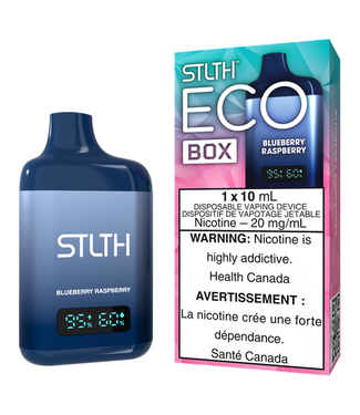 STLTH ECO BOX Blueberry Raspberry 20 mg Disposable Vape - ON