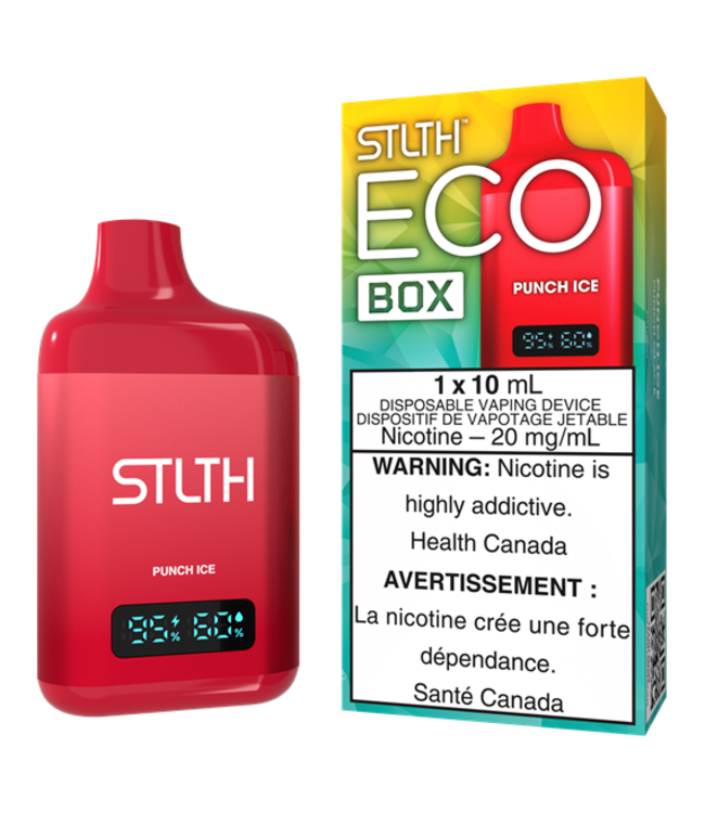 STLTH ECO BOX - Punch Ice 20 mg Disposable Vape - ON