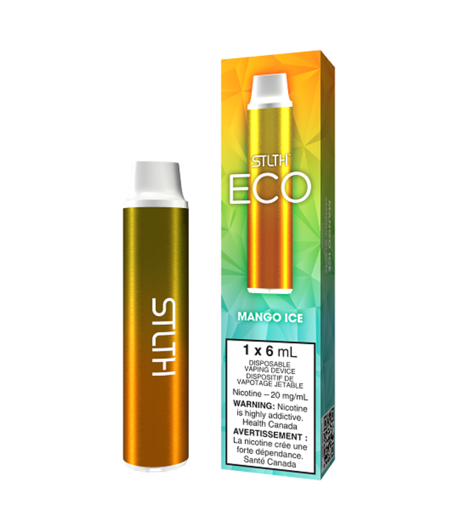 STLTH ECO 1600 - Mango Ice 20 mg Disposable Vape - ON