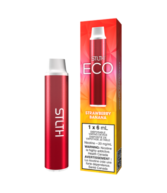STLTH ECO 1600 Strawberry Banana 20 mg Disposable Vape - ON