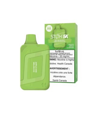 STLTH BOX 5K Apple Kiwi Melon Ice 20 mg Disposable Vape - CLEARANCE