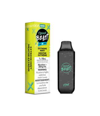 FLAVOUR BEAST Extreme Mint Iced 20 mg Disposable Vape - CLEARANCE