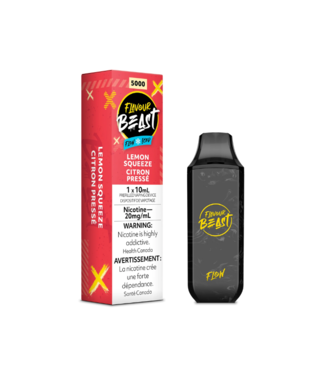 FLAVOUR BEAST Lemon Squeeze Iced 20 mg Disposable Vape - CLEARANCE