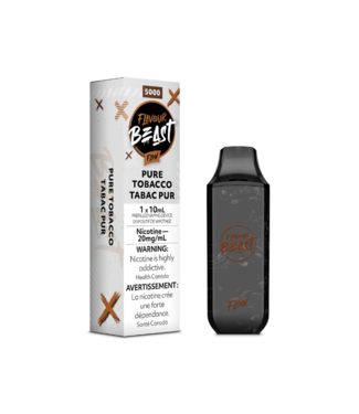 FLAVOUR BEAST Pure Tobacco 20 mg Disposable Vape - CLEARANCE