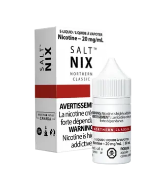 Vaporus NIX SALT NIX - Northern Classic E-Liquid - CLEARANCE