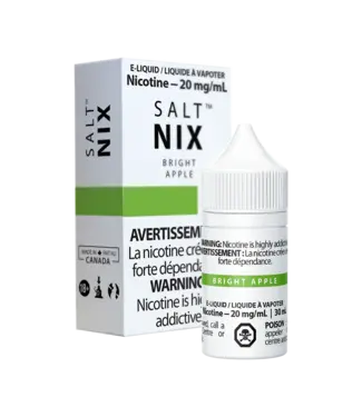 Vaporus NIX SALT NIX - Bright Apple E-Liquid - CLEARANCE