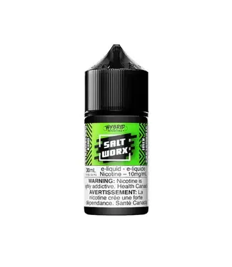 Salt Worx SALT WORX HYBRID - Strawberry Kiwi - 10 mg E-Liquid - CLEARANCE