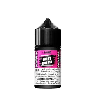 Salt Worx SALT WORX HYBRID - Red Watermelon E-Liquid - CLEARANCE