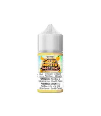 Solar Master Salt SOLAR MASTER SALT - Sweet Peach E-Liquid - CLEARANCE