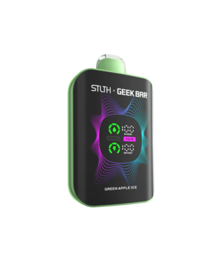 STLTH X GEEK BAR Green Apple Ice 20 mg Disposable Vape - ON