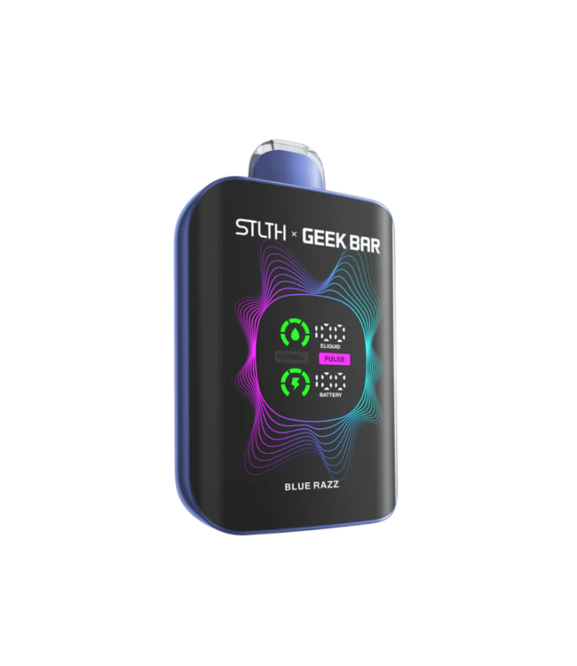 STLTH X GEEK BAR - Blue Razz 20 mg Disposable Vape - ON