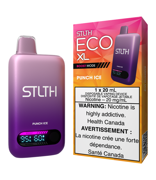 STLTH ECO XL - Punch Ice 20 mg Disposable Vape - ON