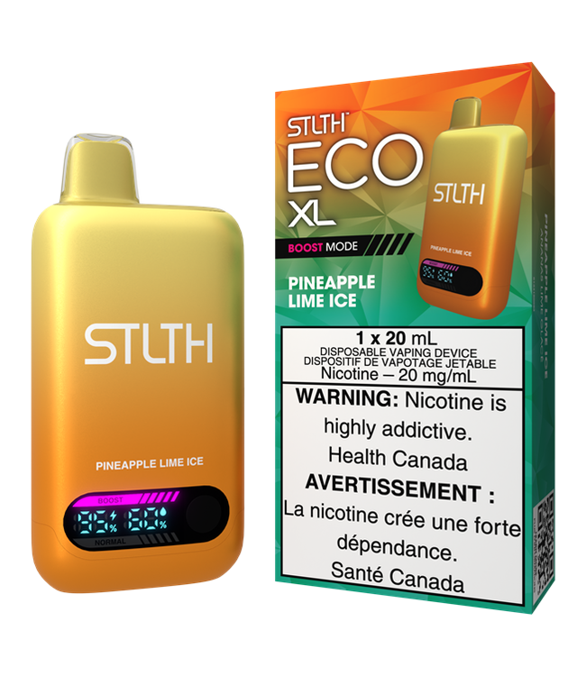 STLTH ECO XL - Pineapple Lime Ice 20 mg Disposable Vape - ON