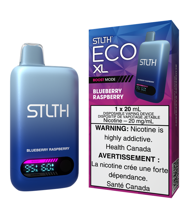 STLTH ECO XL - Blueberry Raspberry 20 mg Disposable Vape - ON