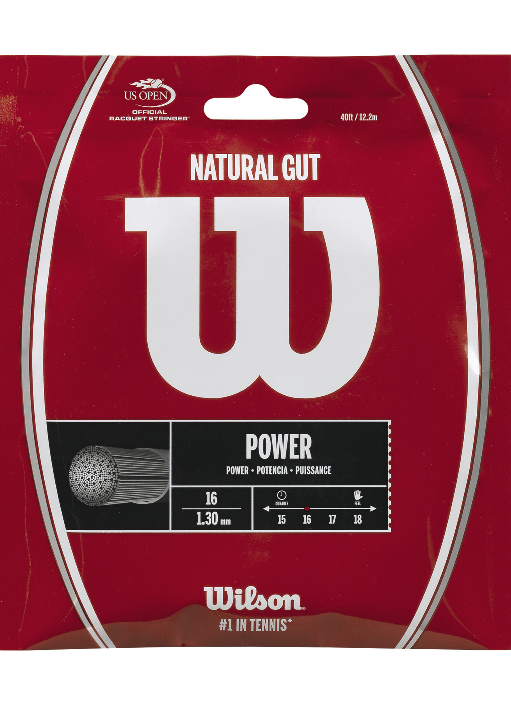 Wilson Wilson Natural Gut 130/16 Tennis String