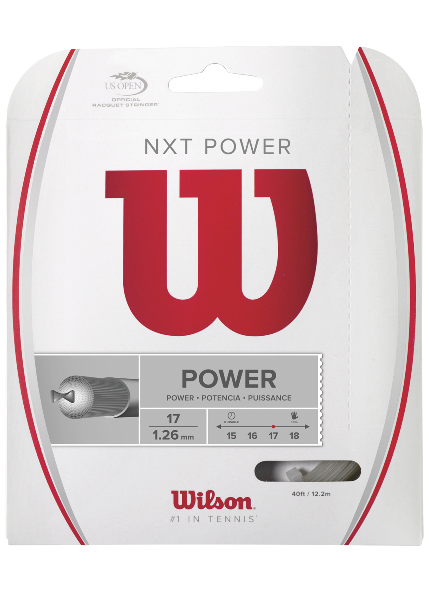 Wilson Wilson NXT Power 125/17 Tennis String