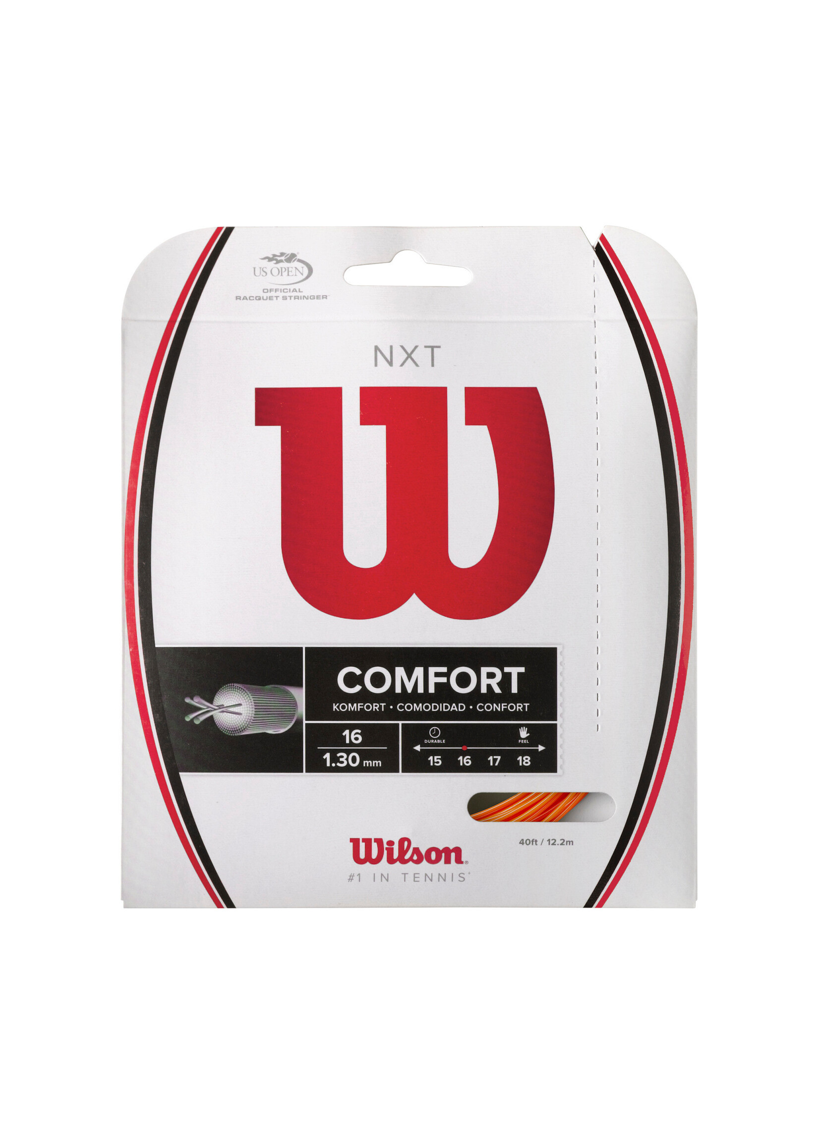 Wilson Wilson NXT Cuerda de Tenis Naranja