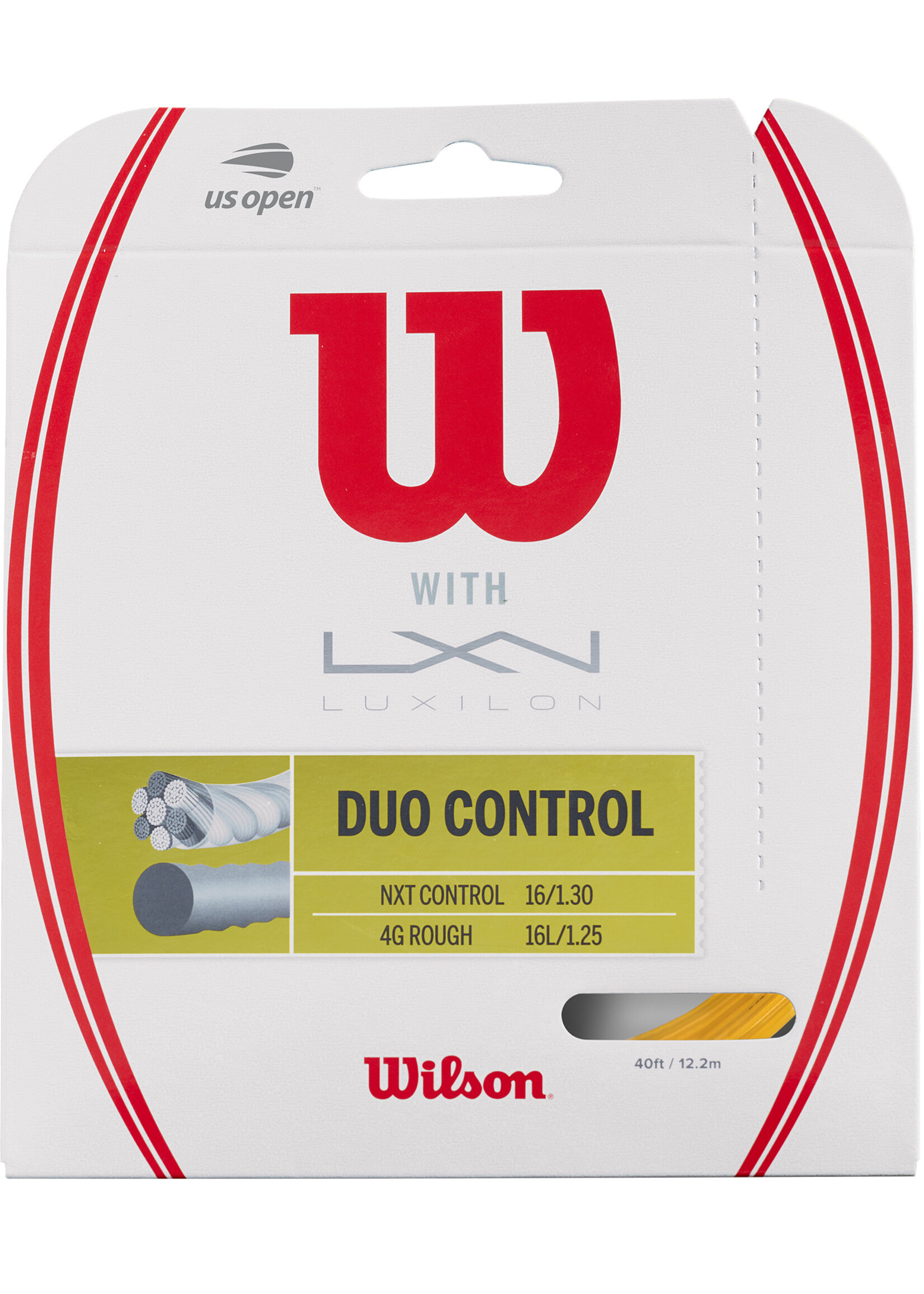 Wilson Wilson Duo Control NXT Control + 4G Rough Tennis String