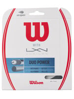 Wilson Wilson Duo Power Tennis String NXT Power 16 + Alu Power 17