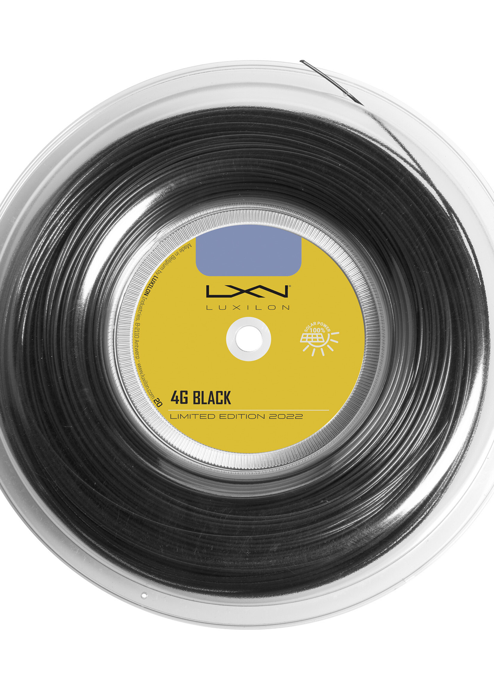 Luxilon Luxilon 4G Black 200m/660ft Tennis String Reel 125/17