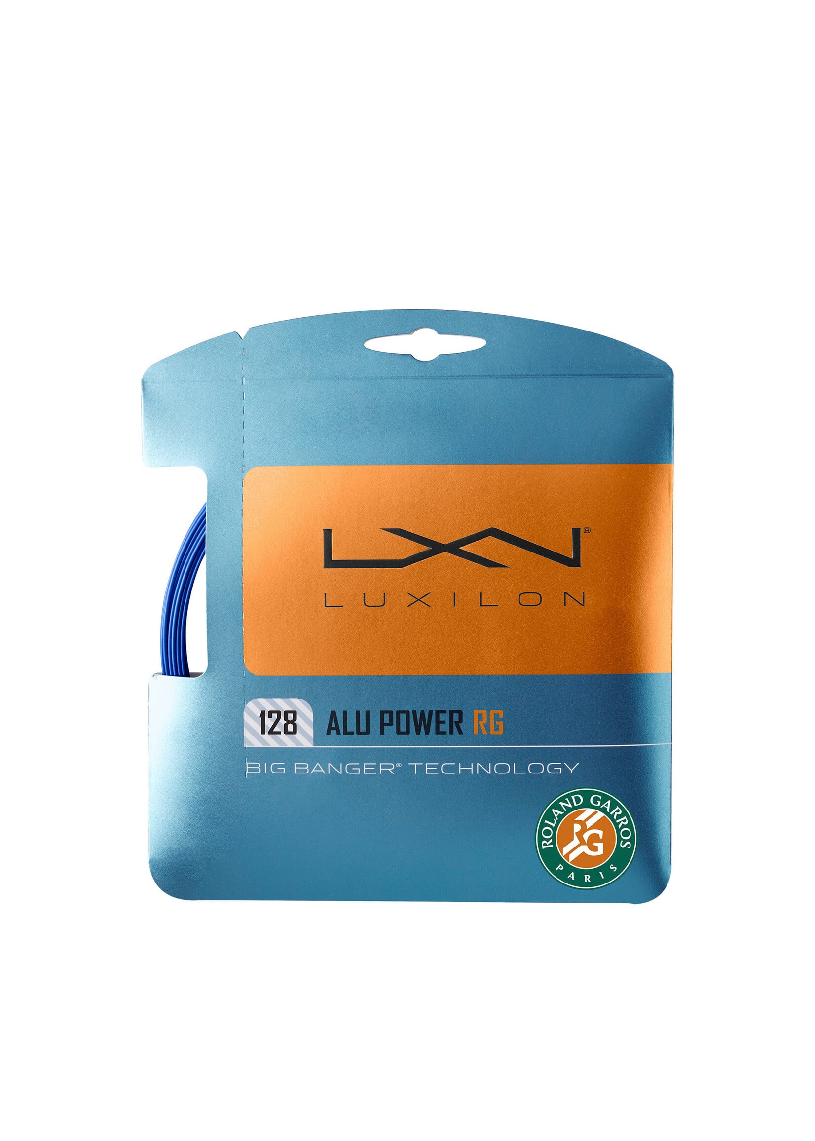 Luxilon Luxilon Alu Power Roland Garros Cuerda de Tenis Azul 128